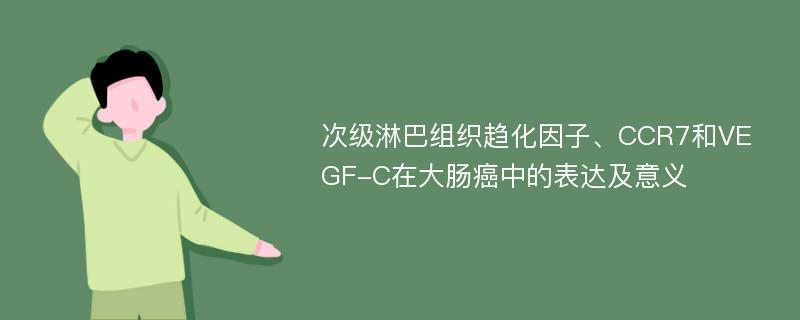 次级淋巴组织趋化因子、CCR7和VEGF-C在大肠癌中的表达及意义