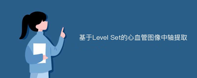 基于Level Set的心血管图像中轴提取